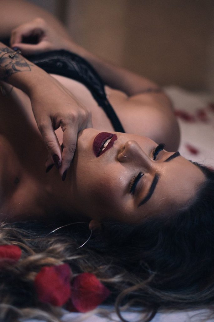 Ambiente íntimo de boudoir